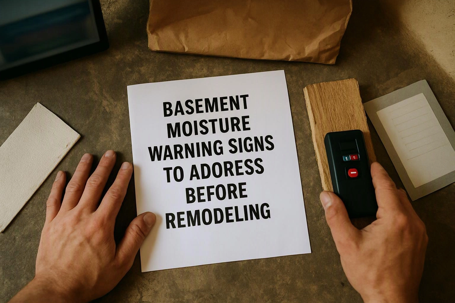 Basement Moisture Warning Signs to Address Before Remodeling