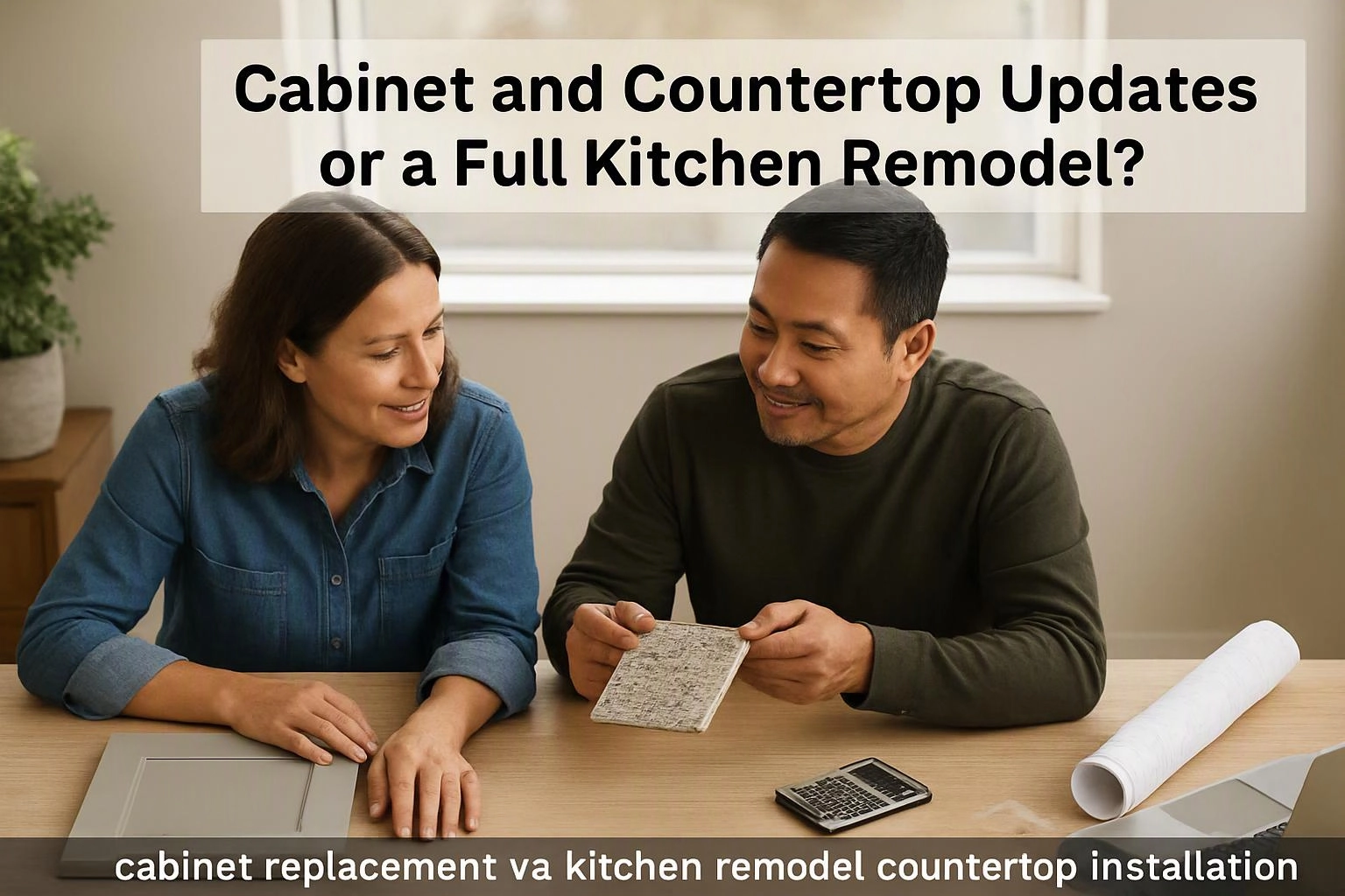 Cabinet and Countertop Updates or a Full Kitchen Remodel?