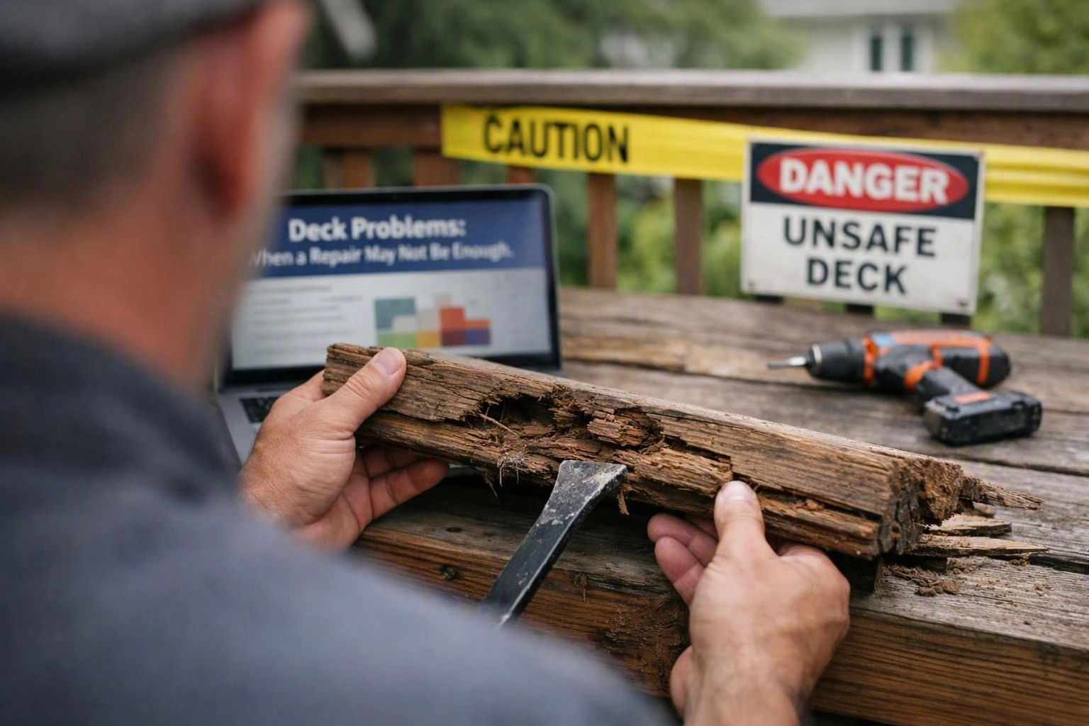 Deck Problems: When a Repair May Not Be Enough