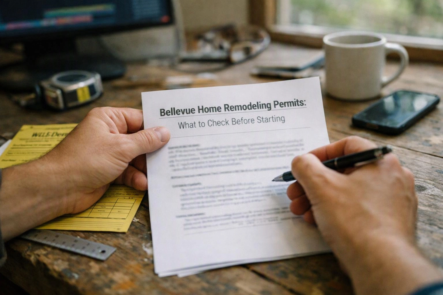 Bellevue Home Remodeling Permits: What to Check Before Starting