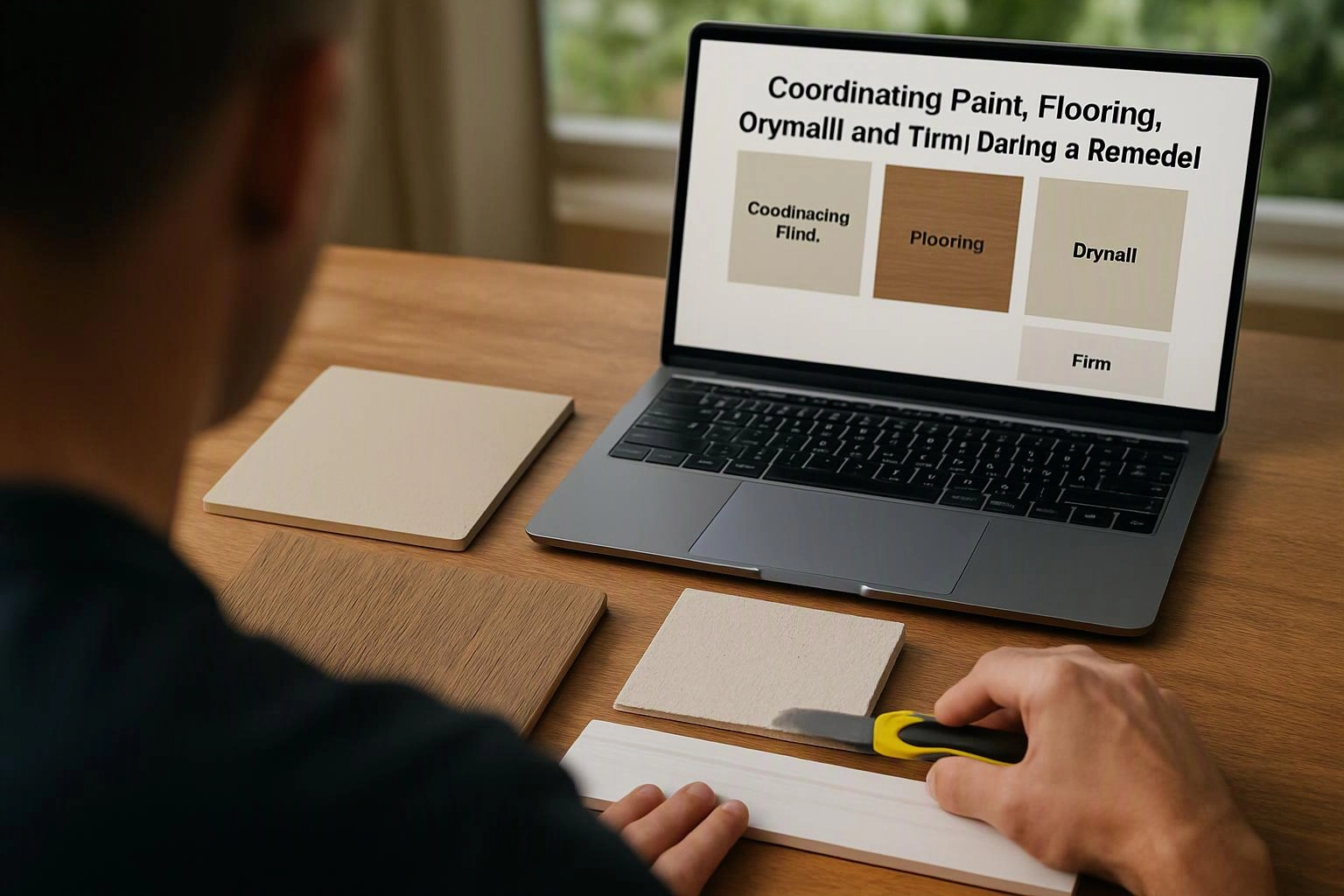 Coordinating Paint, Flooring, Drywall, and Trim During a Remodel