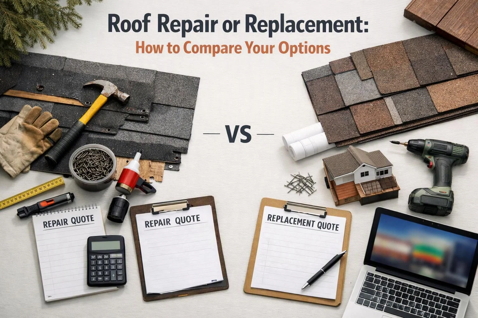 Roof Repair or Replacement: How to Compare Your Options in Bellevue, Washington